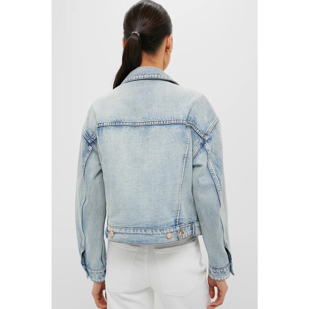 TUCKERNUCK Acid Wash Denim Archie Jacket XL - NWT - Picture 2 of 5